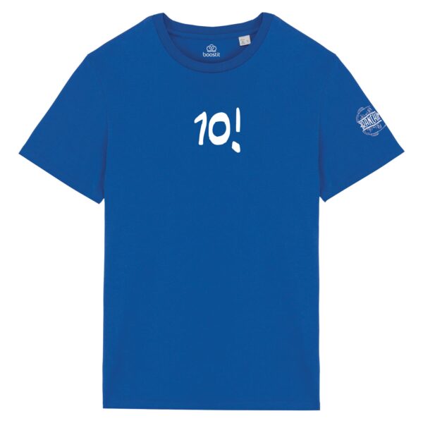 T-shirt 10! Franchino unisex blu