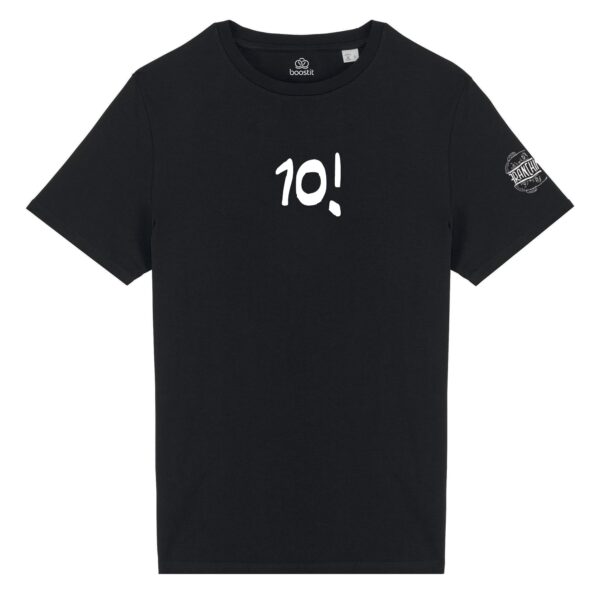 T-shirt 10! Franchino unisex nero