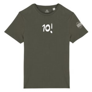 T-shirt 10! Franchino unisex verde