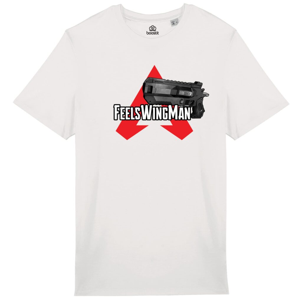 T-shirt FellsWingMan Bianco