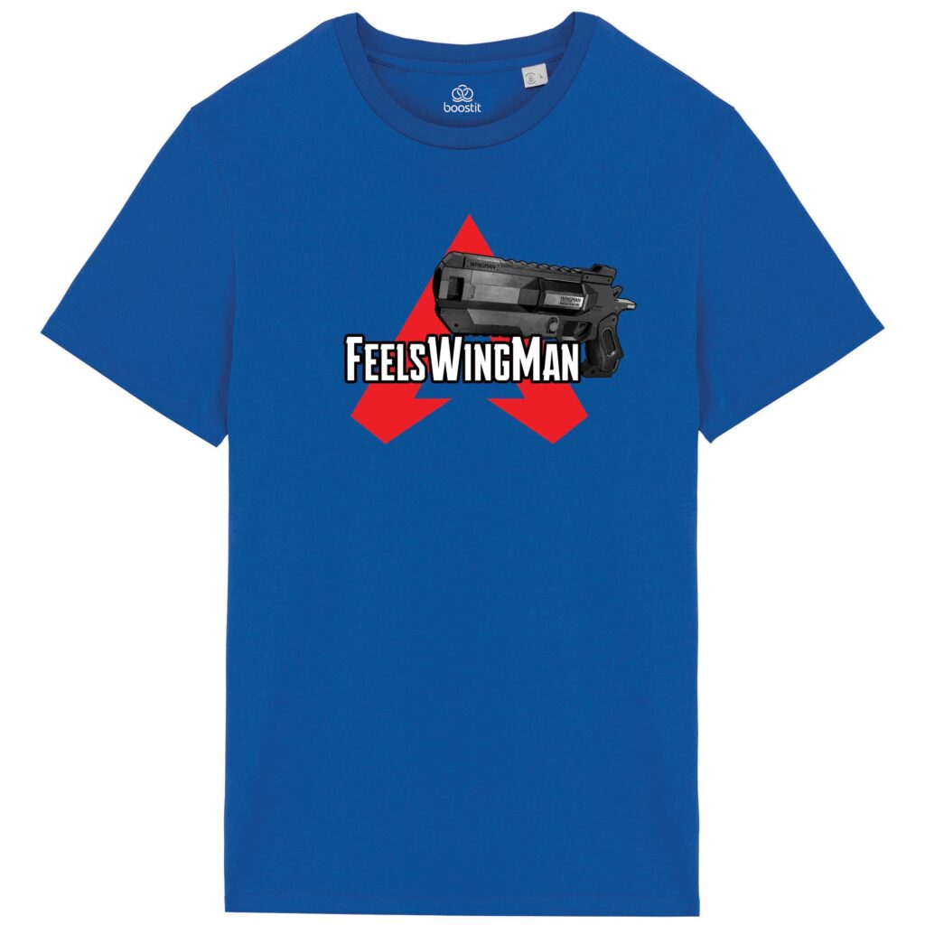 T-shirt FellsWingMan Blu